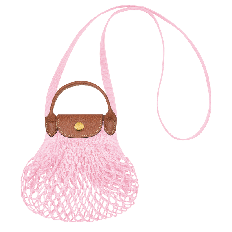 Le Pliage Filet XS Mesh bag , Pink - Canvas  - View 1 of  4