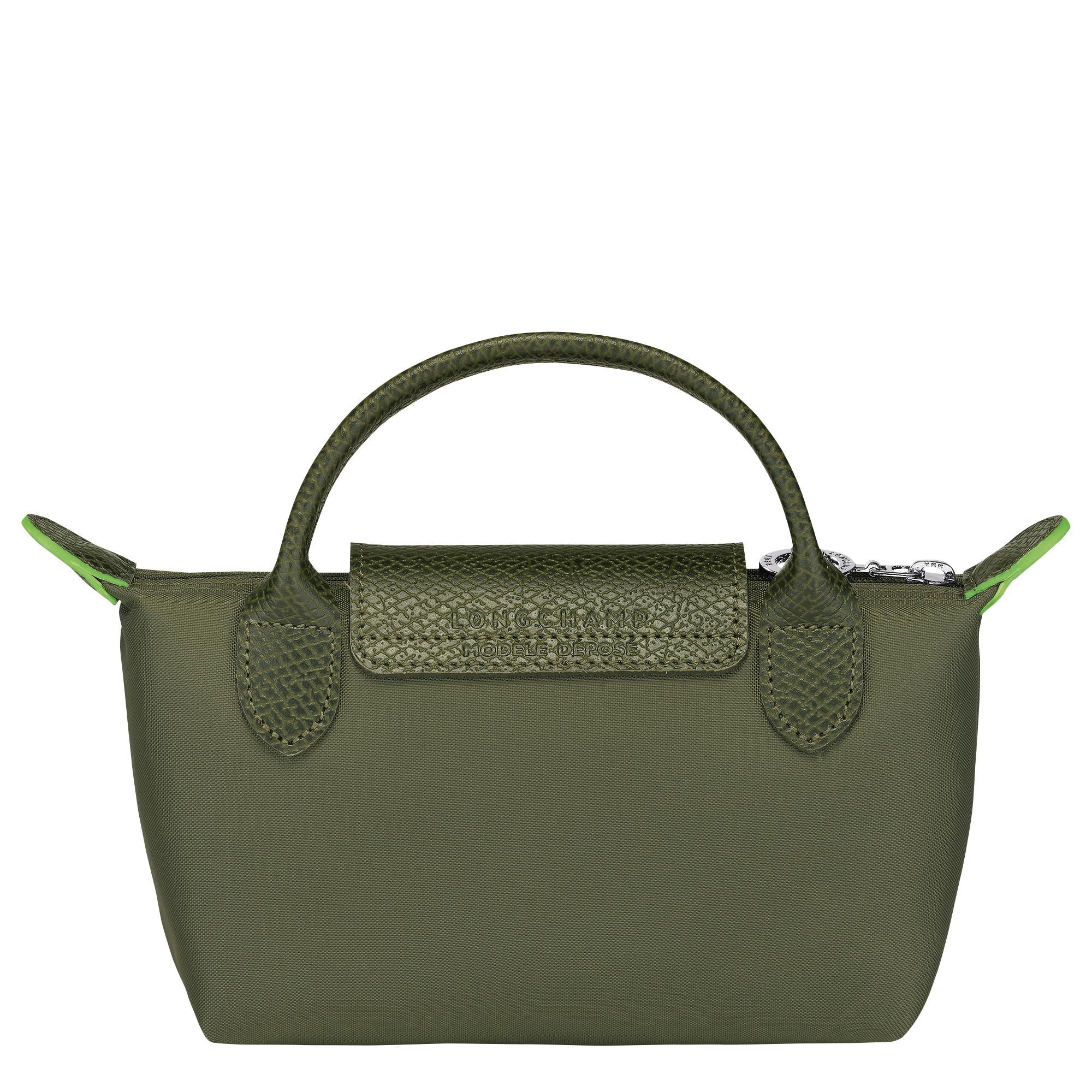 Longchamp Le Pliage Green Cosmetic Bag with Handle - ShopStyle