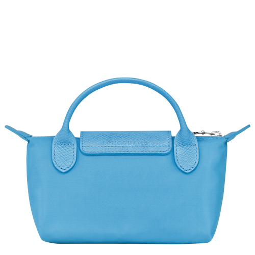 Longchamp x André 化妝包, 藍色