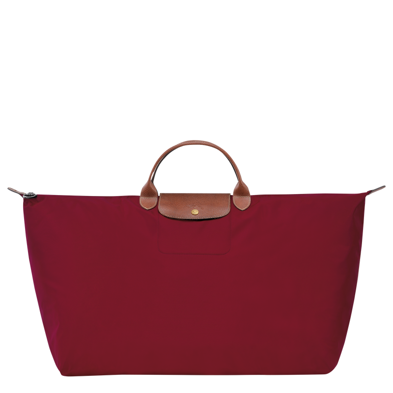 Le Pliage Original M Travel bag , Red - Recycled canvas  - View 1 of 5