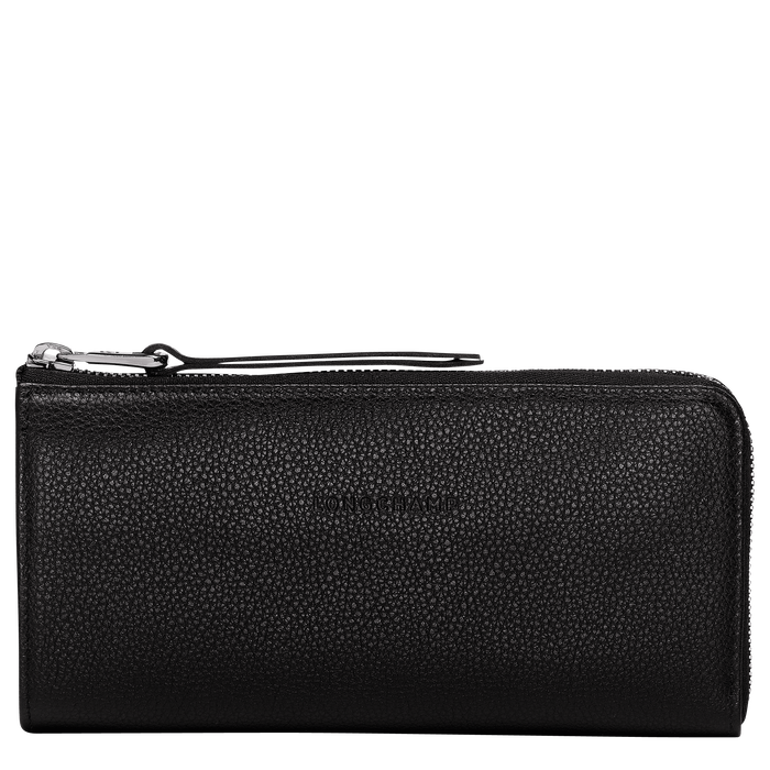 Long zip around wallet Le Foulonné Black (L3418021047) Longchamp US