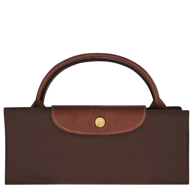 Le Pliage Original M Travel bag Ebony Recycled canvas Longchamp US