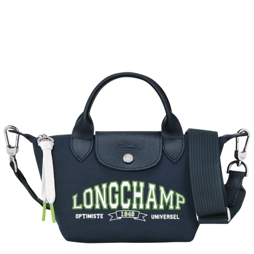 Le Pliage Collection Tas met handgreep aan de bovenkant XS , Marineblauw - Canvas - Weergave 1 van  6