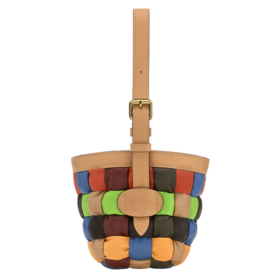 Re-Play S Bucket bag , Multicolor - Leather