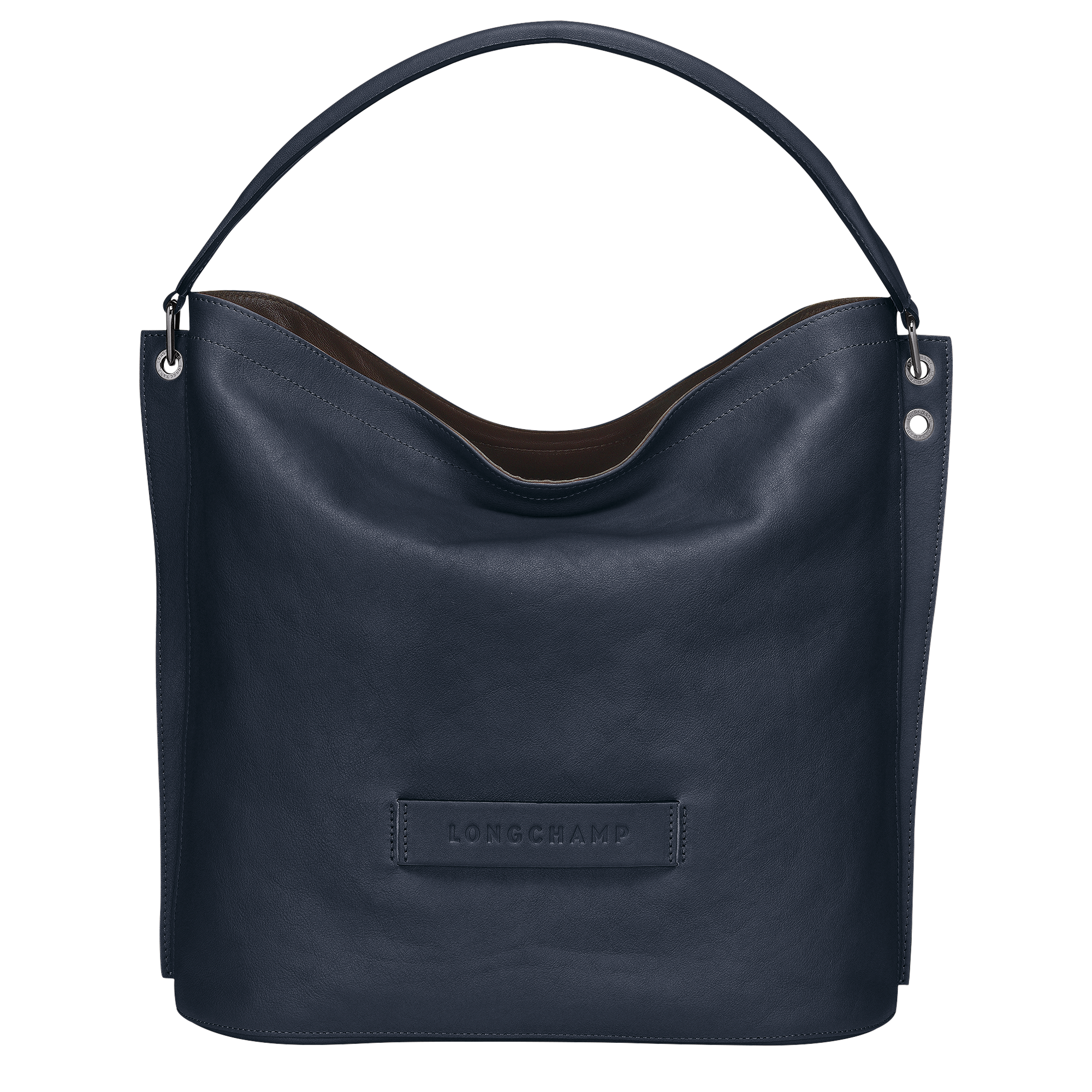 longchamp leather hobo bag