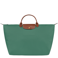 Reisetasche S Le Pliage Original , Recyceltes Canvas - Salbei