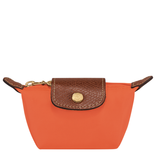 Le Pliage Original Coin purse , Orange - Recycled canvas - View 1 of 3