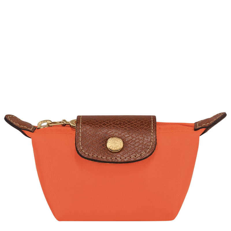 Le Pliage Original Coin purse , Orange - Recycled canvas  - View 1 of  3