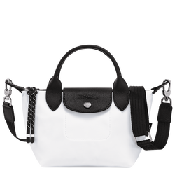 Le Pliage Energy Tas met handgreep aan de bovenkant XS , Wit - Gerecycled canvas