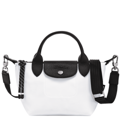 Le Pliage Energy XS Handbag , White - Recycled canvas