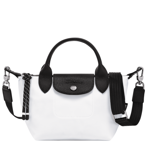 Le Pliage Energy XS Handbag , White - Recycled canvas - View 1 of  5