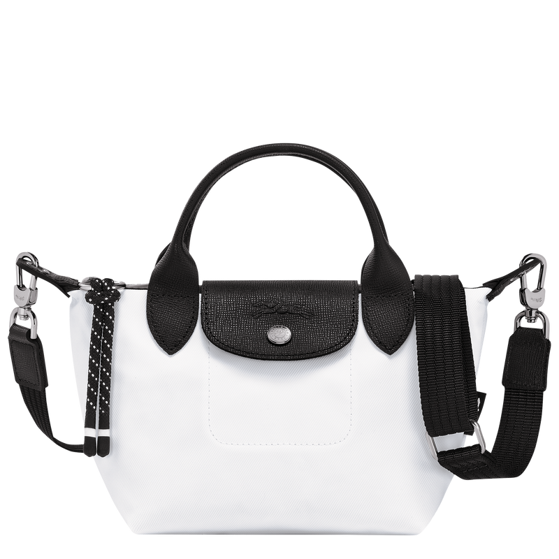 Le Pliage Energy XS Handbag , White - Recycled canvas  - View 1 of  5