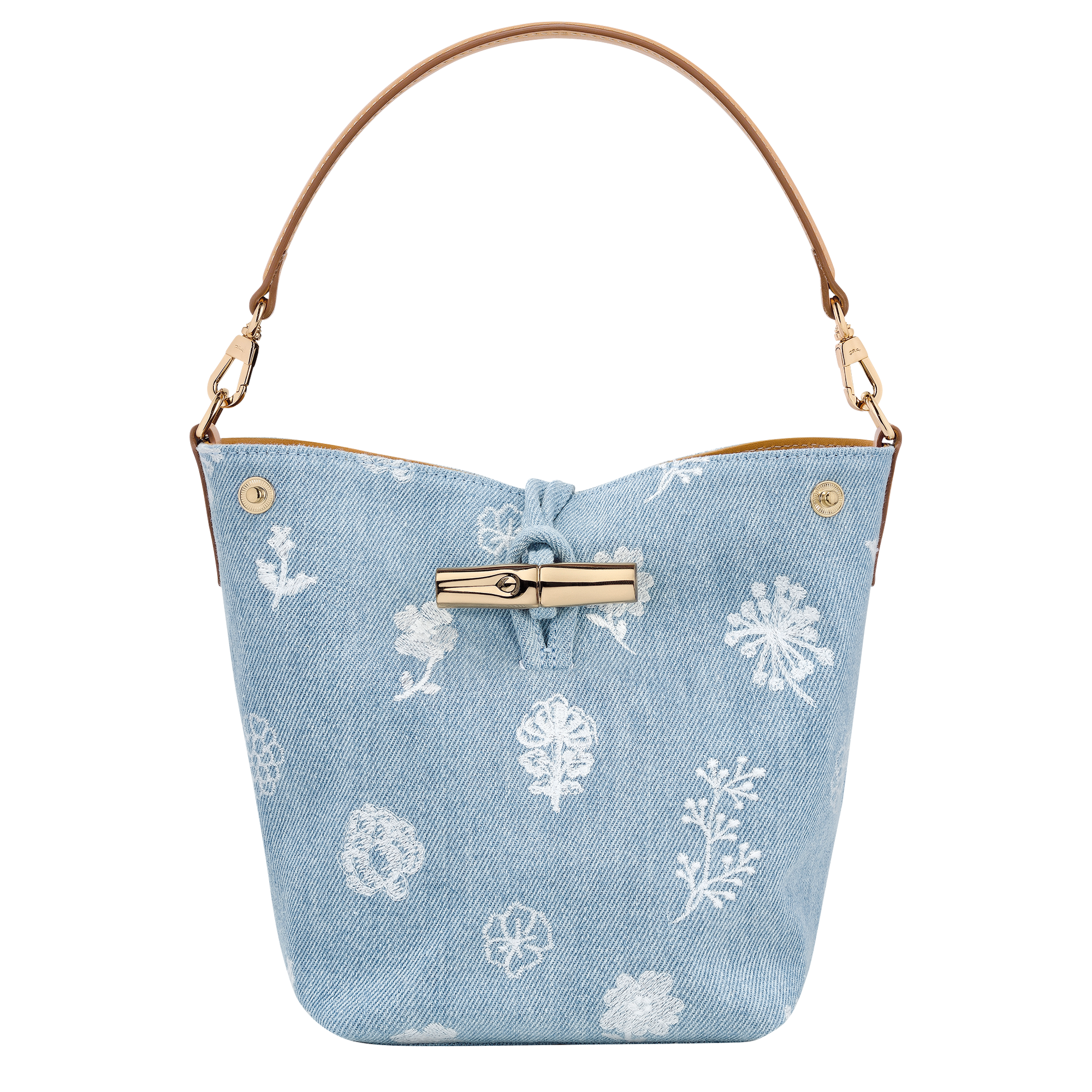 Bolso saco XS, Azul Claro - Vista 1 de
6 - ampliar el zoom Le Roseau Bolso saco XS, Azul Claro