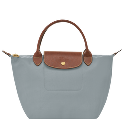 Le Pliage Original Bolso con asa superior S , Lona reciclada - Acero