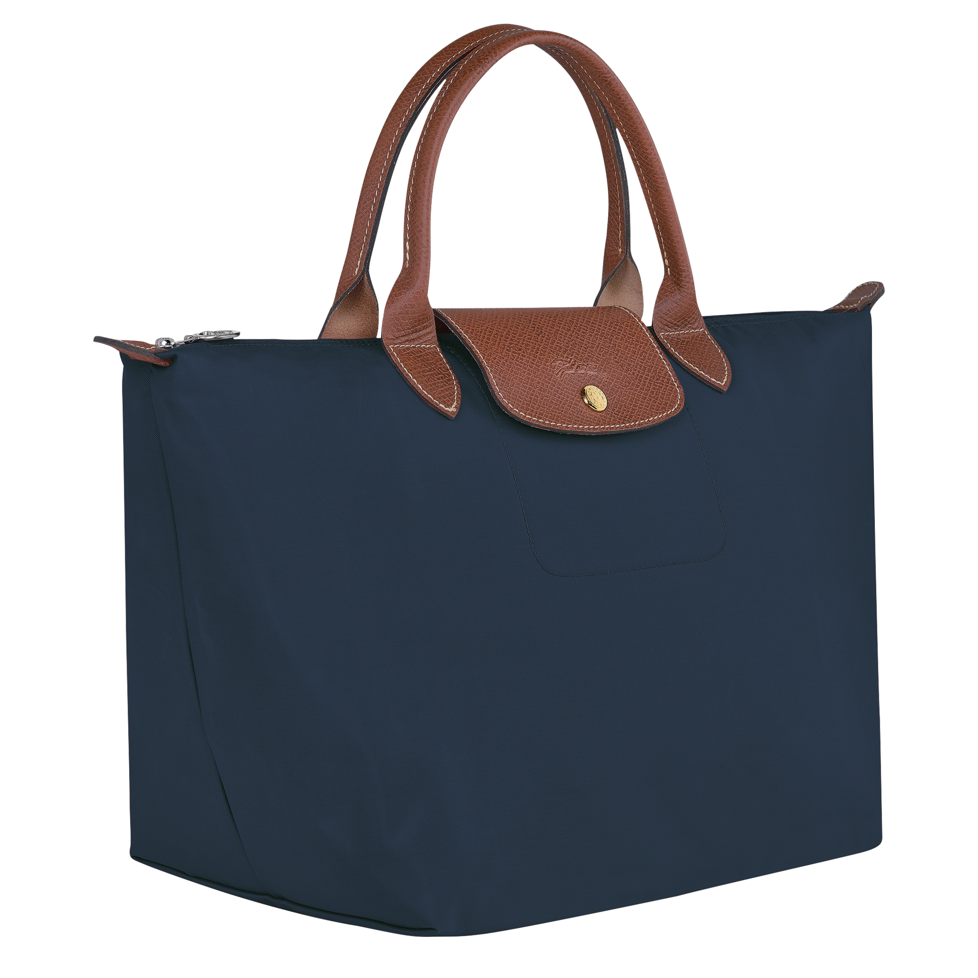 Le Pliage Original Handbag M, Navy