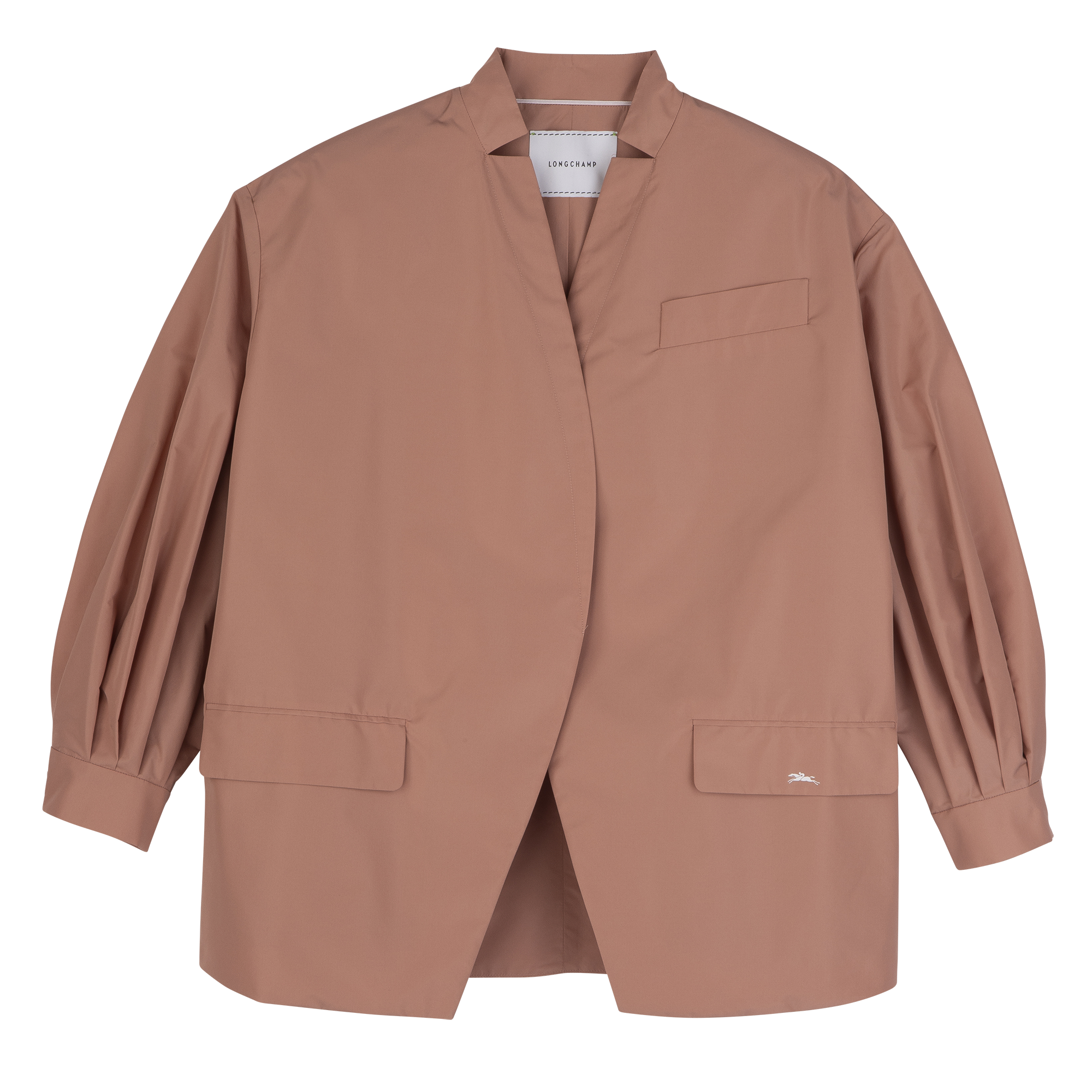 null Casaco tipo quimono, Rosa ch&aacute;