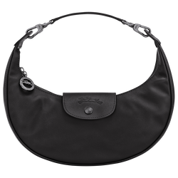 Le Pliage Xtra Shoulder bag , Black - Leather
