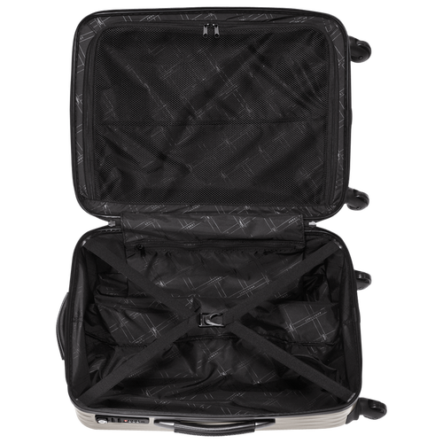 Wheeled suitcase, Grey - View 3 of 3 Wheeled suitcase, Grey, hi-res - View 3 of 3