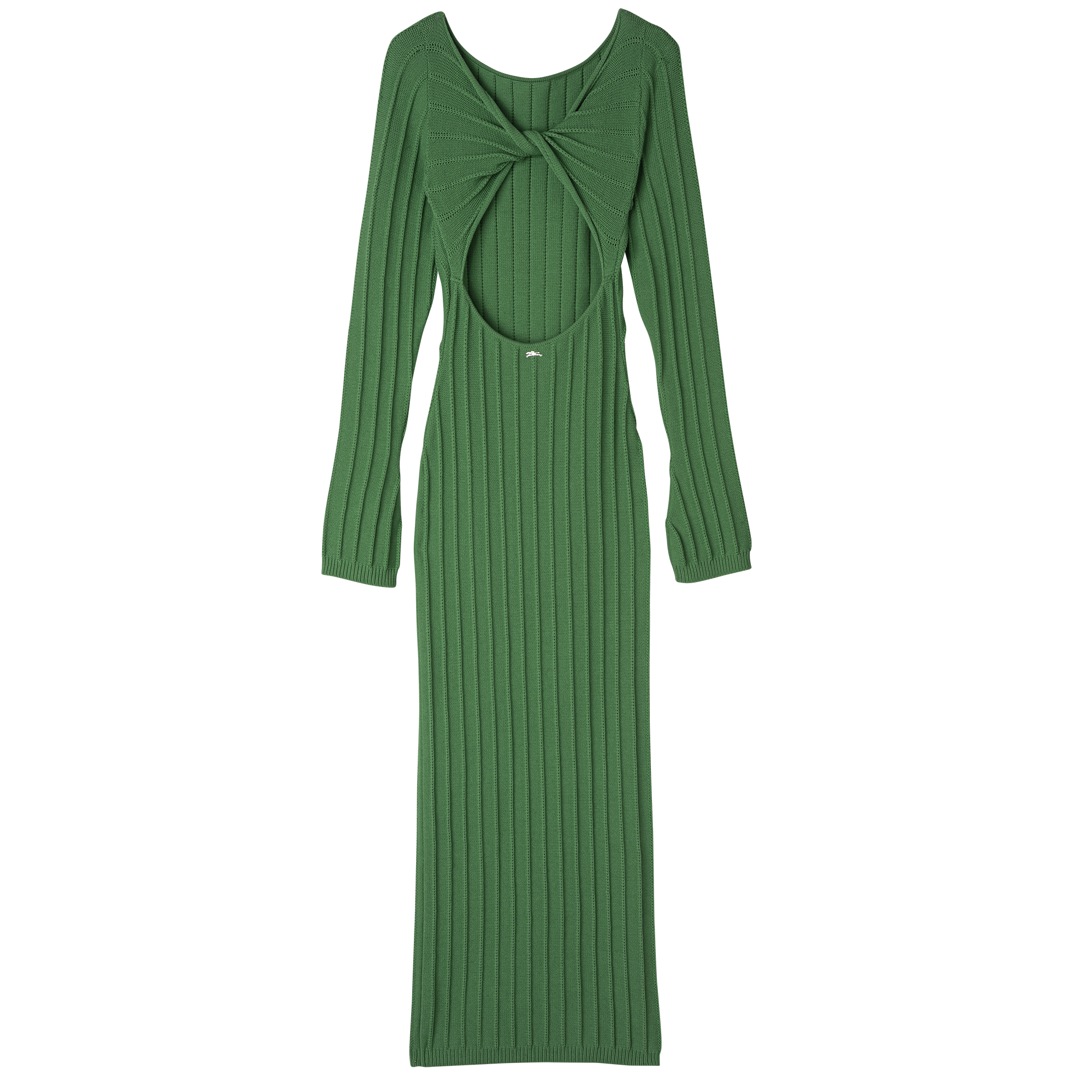 Langes Kleid Strick - Thymian | Longchamp DE