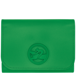 Box-Trot Wallet , Lawn - Leather