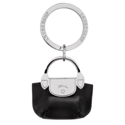 Le Pliage Xtra Key rings , Black - Leather