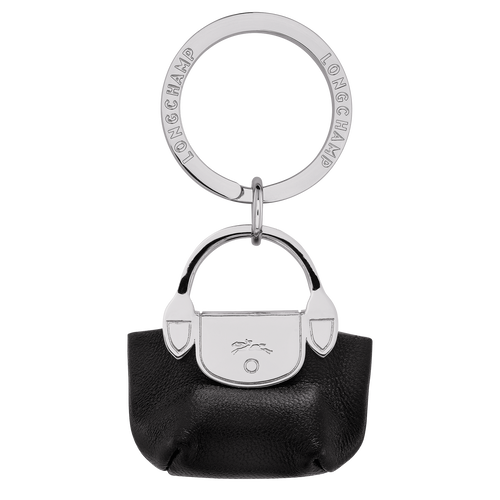 Le Pliage Xtra Key rings , Black - Leather - View 1 of  1
