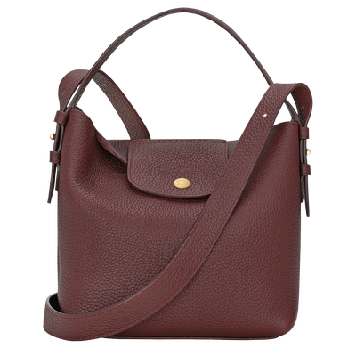 Sac seau S Le Cadence , Cuir - Bordeaux