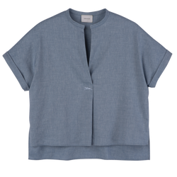 Shirt , Slate - Linen
