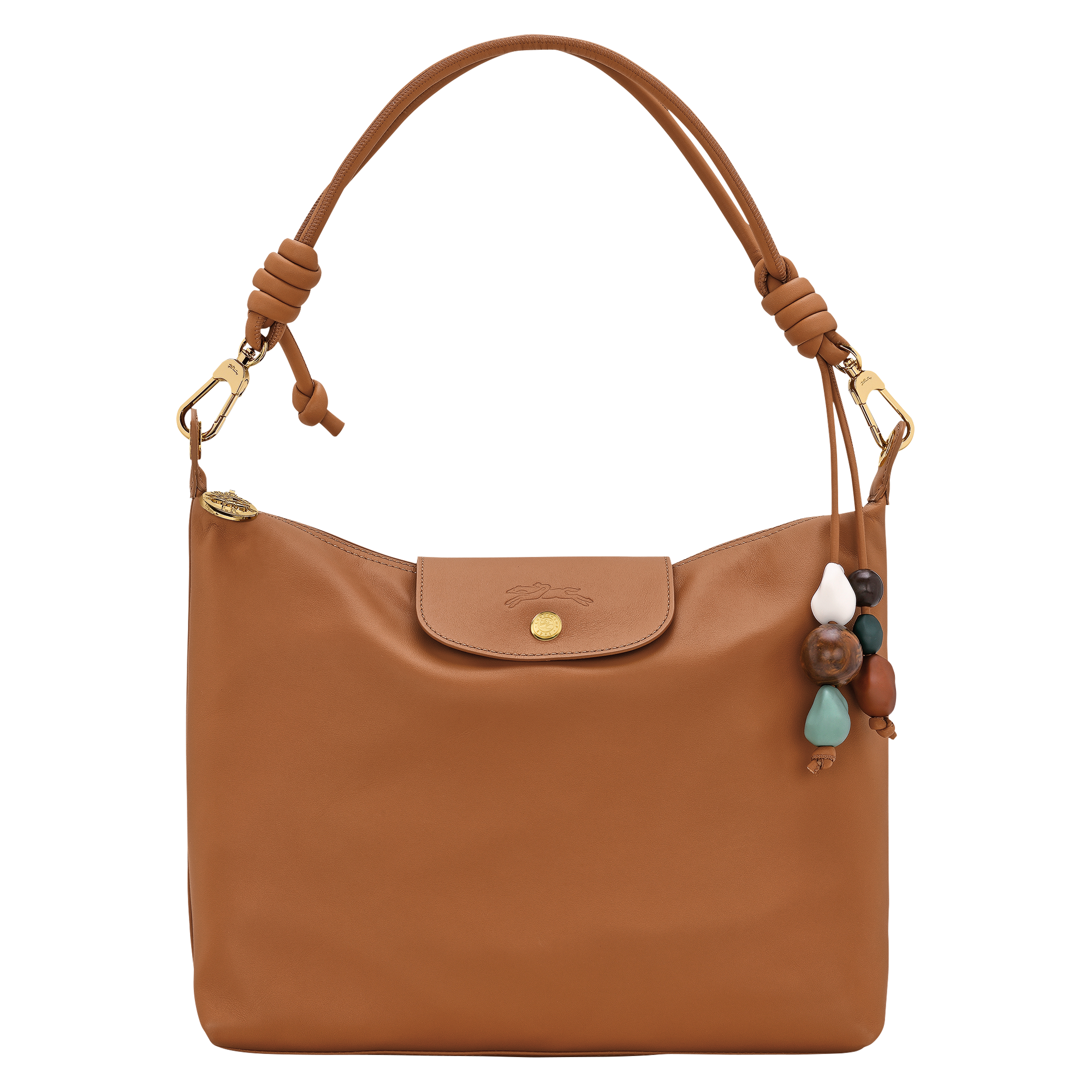 ショルダーバッグ・ポシェット Longchamp Cashew Coloured Le Pliage Xtra Hobo Bag Le Pliage Xtra M Hobo bag Cashew - Leather | Longchamp US