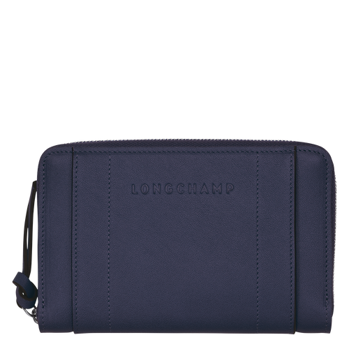 Longchamp 3D Wallet , Bilberry - Leather - View 1 of 2