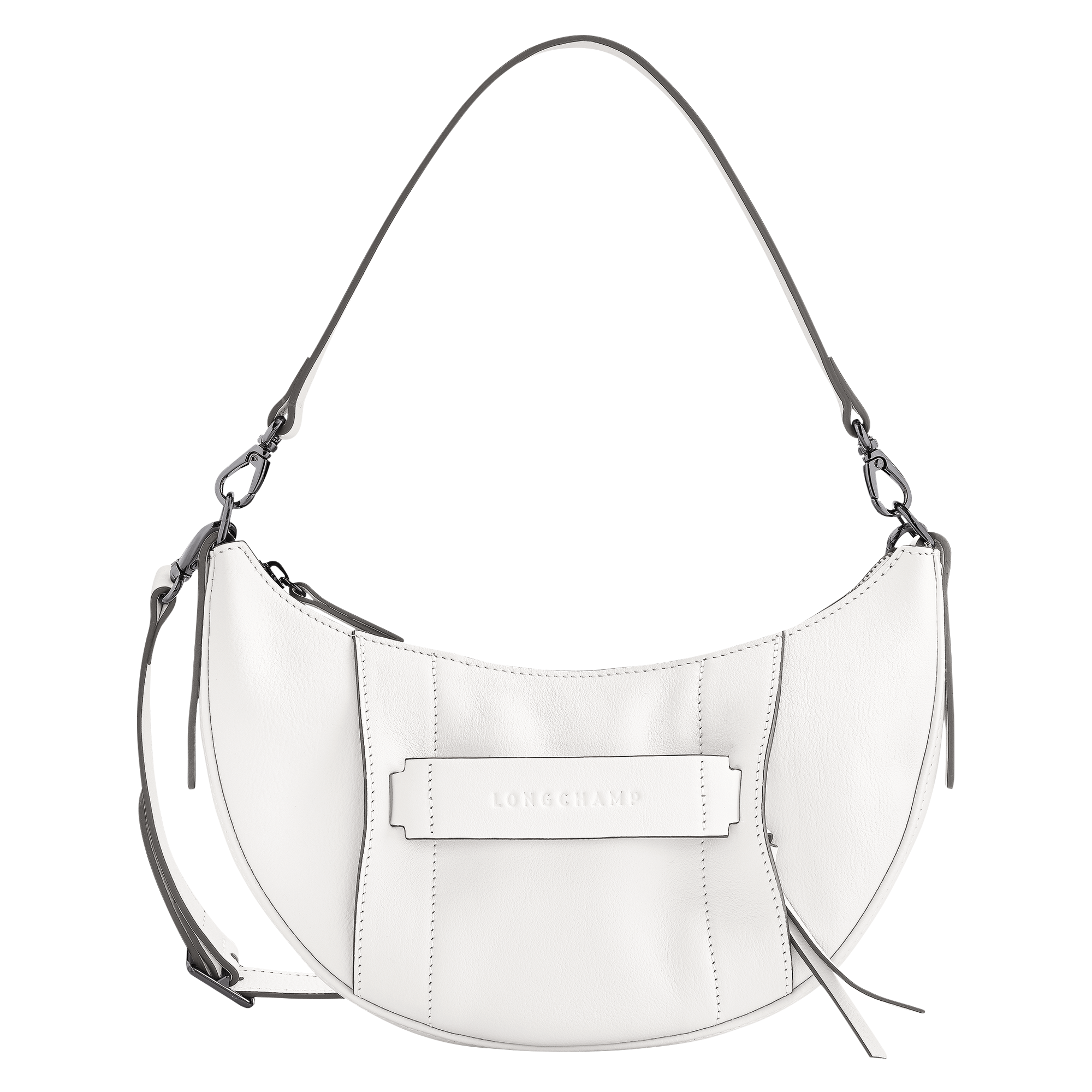 斜背袋 S, 白色 - 查看 1
2 - 放大 Longchamp 3D 斜背袋 S, 白色
