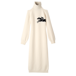 Robe , Maille - Ivoire