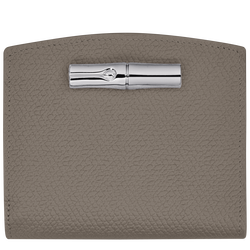 Le Roseau Wallet , Turtledove - Leather