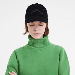 Cap , Black - Velvet