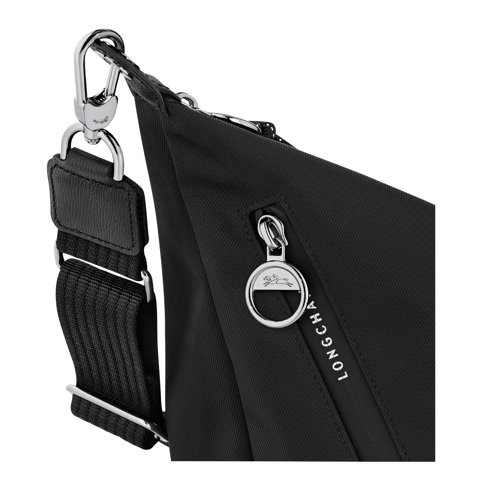 Le Pliage Energy Borsa a tracolla M,  Nero