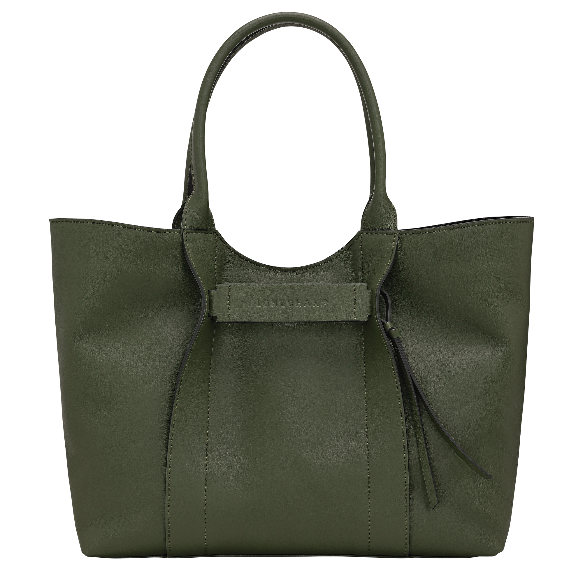 Longchamp 3D Shoulder bag L, Khaki