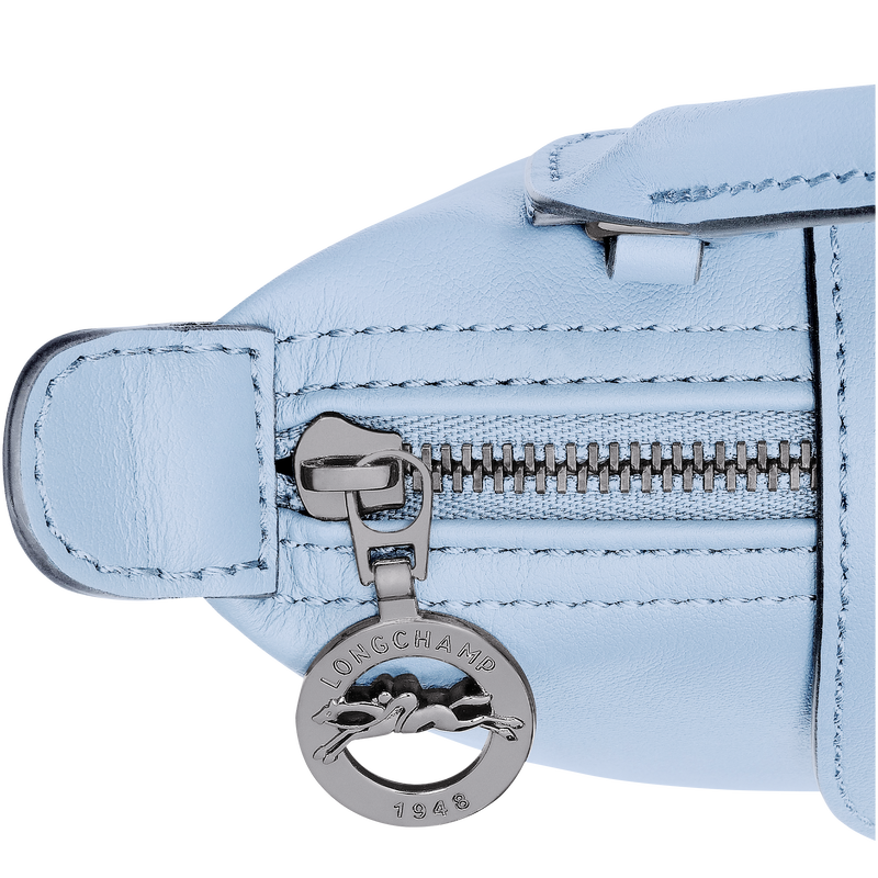 Le Pliage Xtra XS Pouch , Wave - Leather  - View 5 of  5