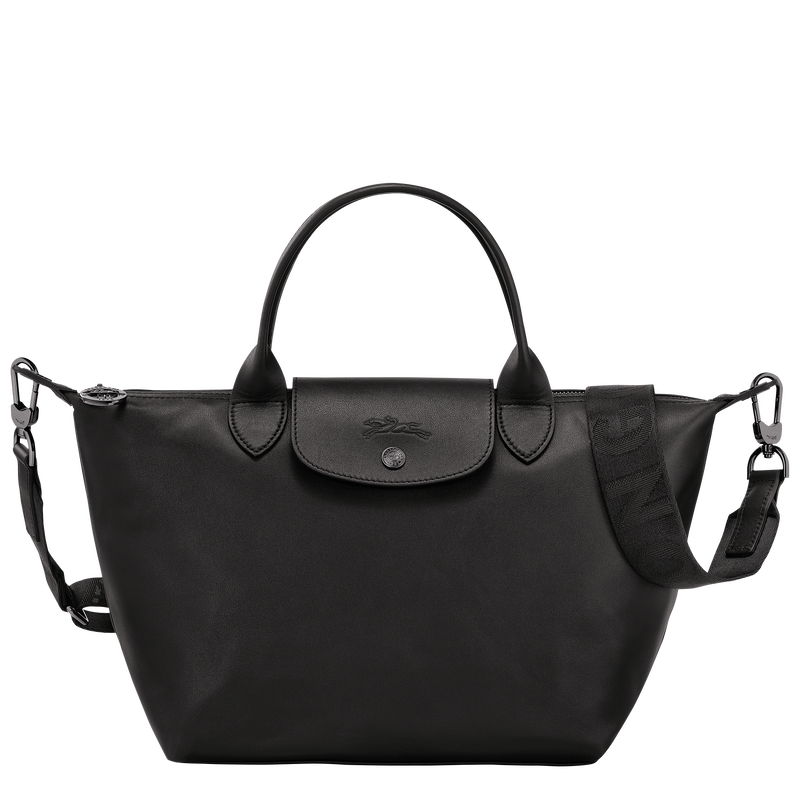 Le Pliage Xtra S Handbag , Black - Leather  - View 1 of  6