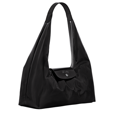 Umh&auml;ngetasche L Le Pliage Xtra , Leder - Schwarz