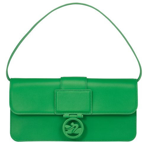Sac baguette M Box-Trot , Cuir - Gazon - Vue 1 de 5