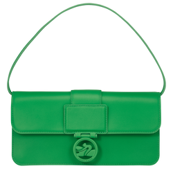 Box-Trot M Baguette bag , Lawn - Leather