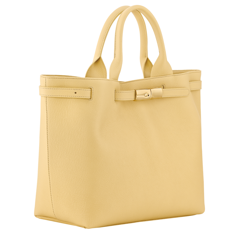 Le Smart L Tote bag , Hay - Leather  - View 3 of 6