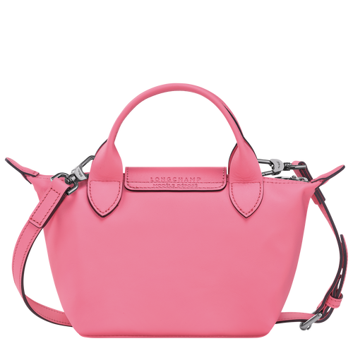 Handtasche XS Le Pliage Xtra , Leder - Pink - Ansicht 4 von 6