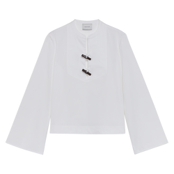Shirt , White - Popelin