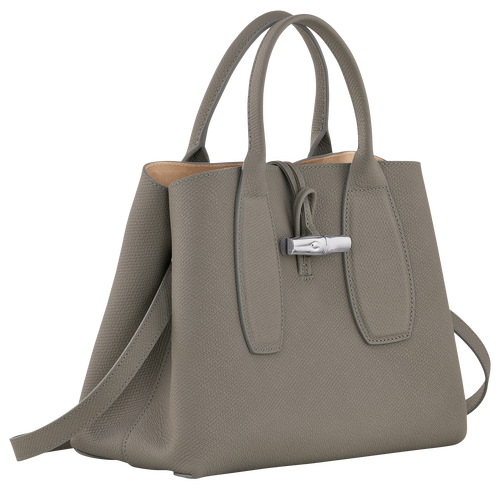 Longchamp Roseau Leather Cross Body Bag, Turtledove