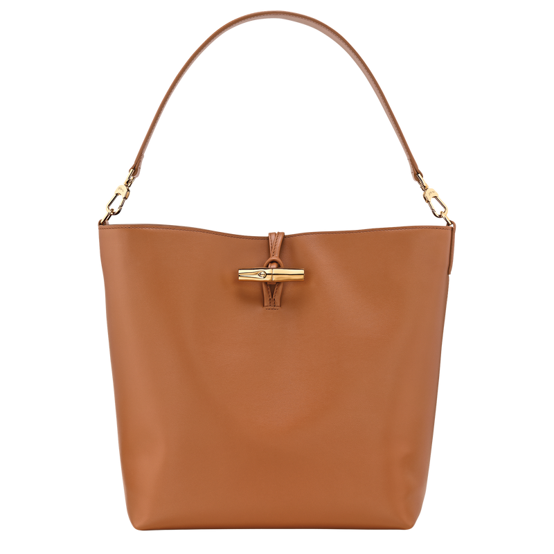 Borsa hobo M Le Roseau , Pelle - Anacardo  - View 1 of  6