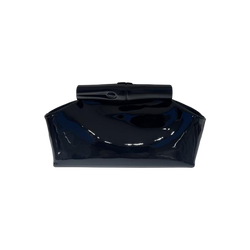 Le Roseau S Pouch , Black - Leather