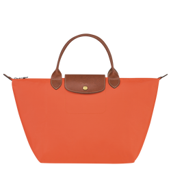 Le Pliage Original Bolso con asa superior M , Lona reciclada - Naranja