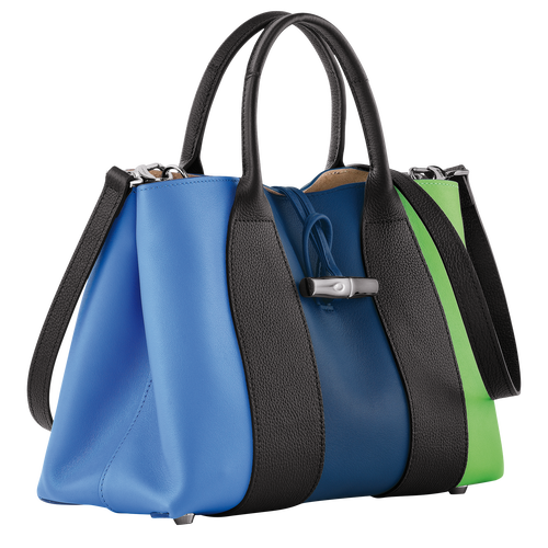 Handtasche M Roseau , Leder - Multicolor - Ansicht 3 von 6