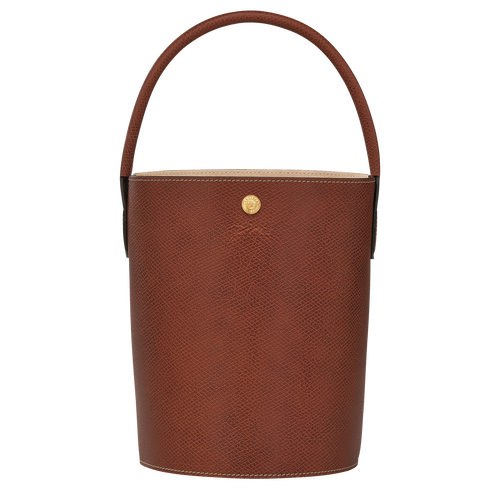 Épure Bucket bag S, Brown